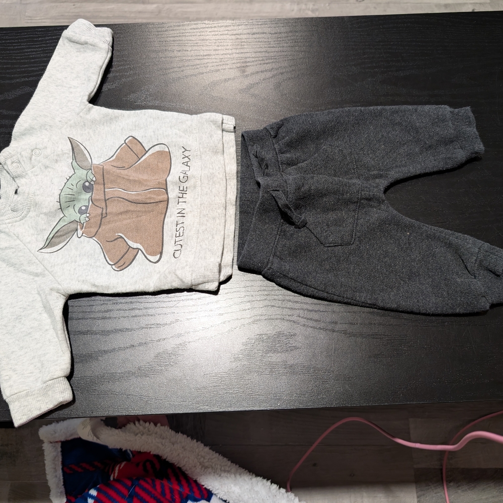 Gray Kids Sweatpants
